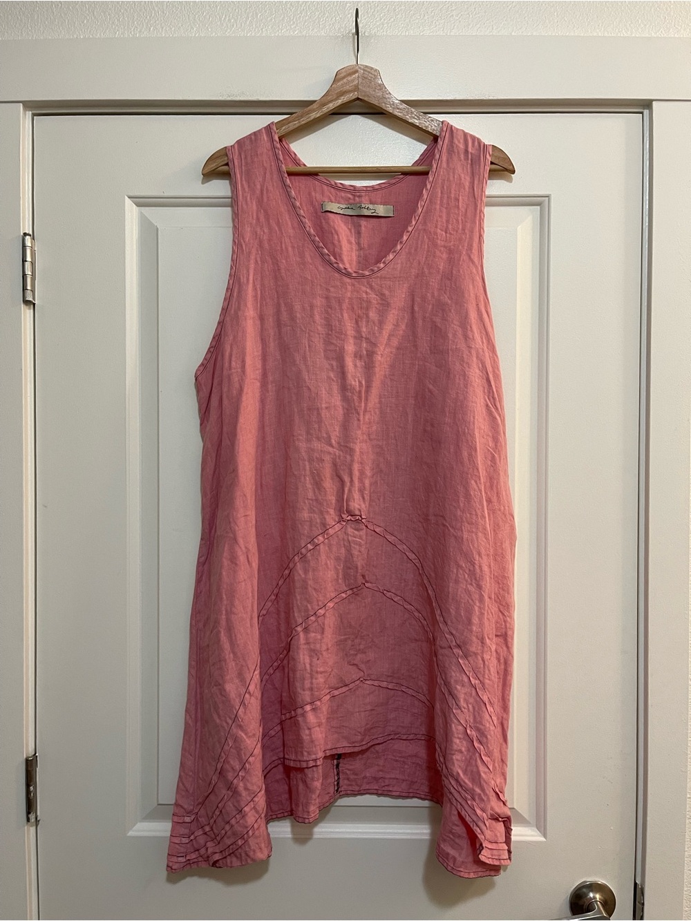 Cynthia Ashby Linen Dress